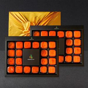 [자연맛남] 반건시 2.8kg내외(70gx20입 2박스/보자기포장) 곶감 선물세트