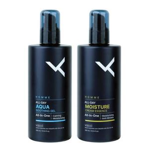 4in1 올데이 올인원 300ml 택1 /스킨+로션+크림+에센스를 하나로! 끈적임없는 남성 보습템