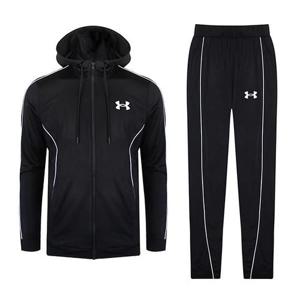 [언더아머]언더아머 UA EMEA 노블티 트레이닝복 세트 남성 트레이닝복세트 츄리닝 러닝복 블랙 1390152-001