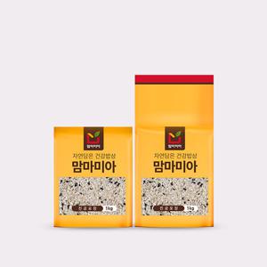 [맘마미아] 찰흑미담은 쌀눈쌀 4kg (1kg 진공 4개)