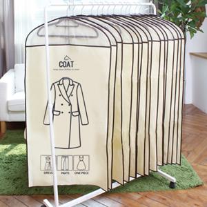 [가쯔] 캐릭터 지퍼식 옷커버 코트 5장