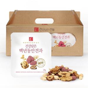 [무농약 유기농 하루견과류] 백년동안견과 15일분