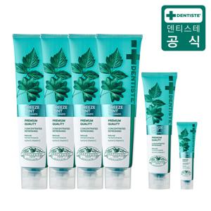 [덴티스테] 뉴 브리즈민트 치약 180g4개+60g1개+20g1개