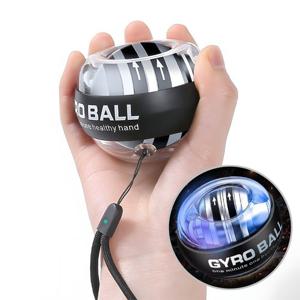 손목운동 자이로볼 팔운동 (스트랩 포함+led 5색 불빛 스핀볼 팔운동 팔살빼기 스피너 피젯기 F070