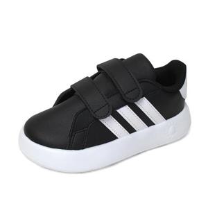 아디다스 키즈 그랜드코트 2.0 벨크로 I 유아 아동 운동화 신발 블랙 ID5272