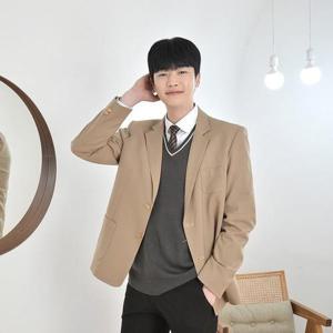 [지앤제이]교복몰 베이지 남자자켓 남자자켓 교복마이 교복자켓