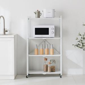 무브 접이식 선반 4단 팬트리 철재 선반