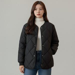 ★단독구성★ [로라제이] 에비누빔자켓 1+1 M0446 여성경량패딩