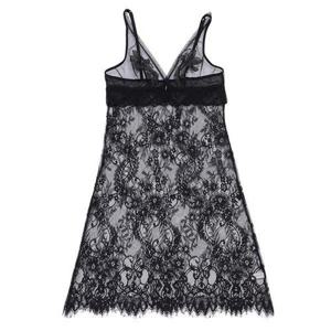 갤러리아_[비비안]섹시한 블랙시스루 꽃잎레이스슬립(FS959A/BK)