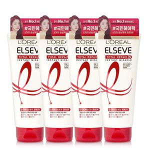 로레알 토탈 리페어5 인스턴트 미라클 헤어팩 170ml x 4개