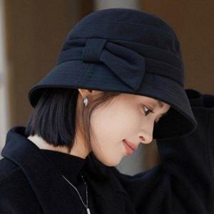 [모노무드]MNO 중년 여성 데일리 벙거지 넓은챙 버킷햇 모자