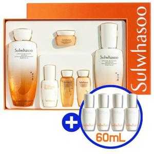 설화수 자음2종 EX + 윤조에센스 60ml 기획 (15ml x 4개) /Sin