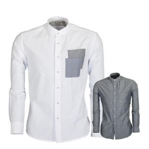 [티앤디]크리스티앙 남성 댄디 차이나카라 셔츠 MCTCT5031