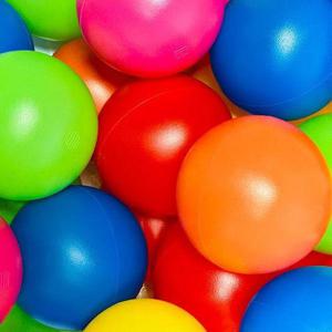 [아이보노]볼풀공 50개 단색공 7.3cm