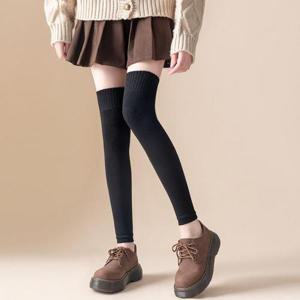 [루즈루나]알리 겨울 골지 기모 방한 롱 레그워머 종아리 발토시