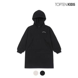 [탑텐키즈][탑텐키즈] 여아 아노락 후드 플리스 원피스_MKC4OO2202