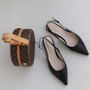 데일리 여자 구두 고급 정장 슬링백 신발 예쁜 하이힐 (WEDFE49)