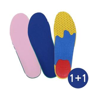 [1+1] 아치 깔창 서포트 남성용 여성용 메모리폼 라텍스 기능성 깔창 자세교정 쿠션 인솔 1+1