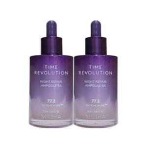 미샤 타임 레볼루션 나이트 보랏빛 앰플 5X 70ml 2개