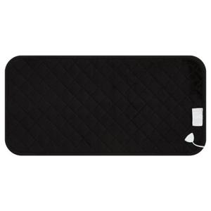 더안 극세사 전기방석 2인용 블랙_일체형