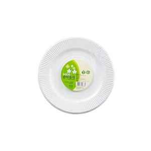 10P 대한웰빙 종이접시 18cm 일회용접시 일회용종이접시 종이접시 파티접시 1회용접시 종이용기 앞접시