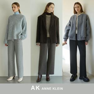 [AK앤클라인]25FW 울혼방 와이드 밴딩 팬츠 1종