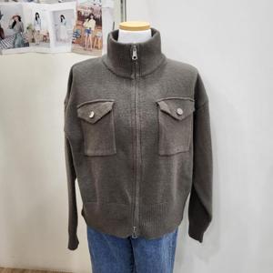 [무자크]하프넥 집업니트가디건(MP8WKC05)