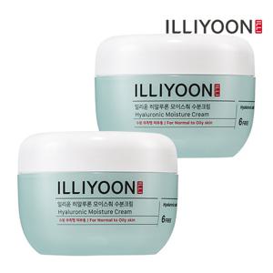 일리윤 히알루론 모이스춰 수분크림 100ML 2입
