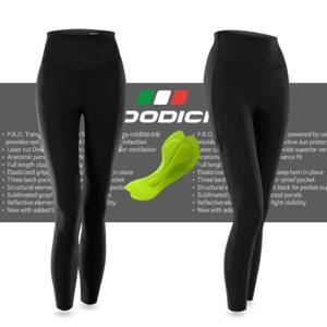 도디치 [보정]프리마베라W 블랙-LP-9부(여성) 여성자전거바지 자전거바지 자전거하의 라이딩복 사이클복