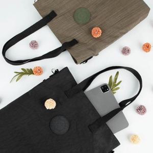 방수소재 효율적포켓 분리수납 데일리 에코백 토트백 (W95C38F)