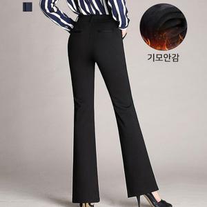 [퀸이즈] [~88까지]티랄 밴딩 기모 텐션 부츠컷 슬랙스팬츠