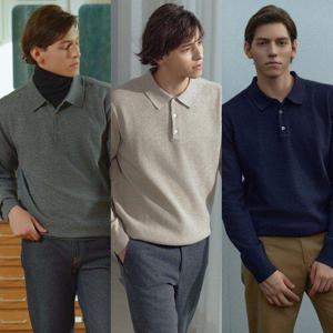 [워모 ][워모]24FW 남성 카라 니트3종_634184