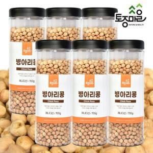 [토종마을]프리미엄 병아리콩 700g X 6통_통곡물