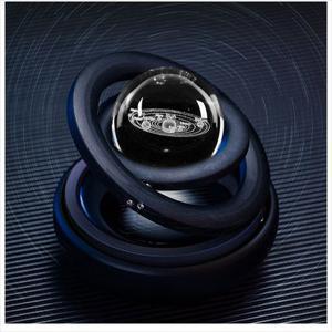 D24 차량용 우주 품은 태양열 회전 방향제 (W9F97F2)