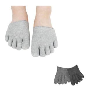 여자 발등밴드 발가락 5켤레 토우캡 순면 양말