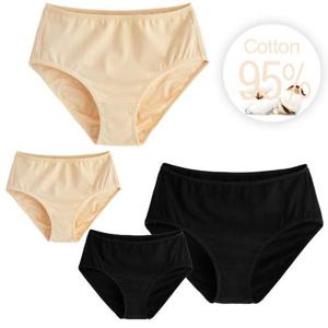 [마이핏]빅사이즈 할머니 엄마팬티 순면 맥시 팬티 4종