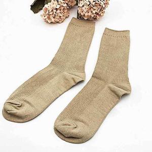 [BZIGI7K4_49]여성 남성 패션 긴목 베이지 양말 긴양말