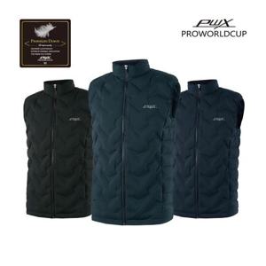 [프로월드컵][PWX][A]Q420-6371-73 남성 튜브 중량 패딩조끼 다운베스트