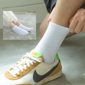 티케이삭스 10+10 남여 기본무지양말 모음 중목 단목 덧신