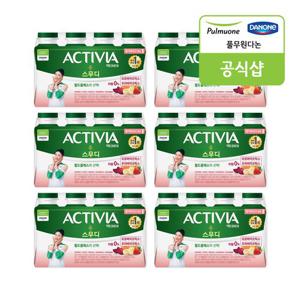 [풀무원다논] 액티비아 스무디 딸기바나나 4입(150ml x 4입) x 6개