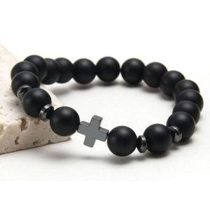 [에이치플러스몰]묵주 십자가 팔찌 교회 기독교 데일리팔찌