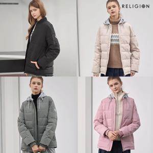 [RELIGION(릴리전)] 25FW 여성 디테처블 후드 패딩 점퍼 1종