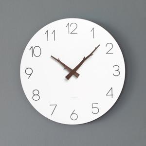 [무아스] 무소음 벽시계 플랫우드 나뭇가지