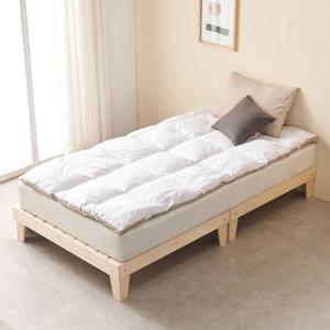 아씨방가구 원목마루 평상형침대 프레임SS