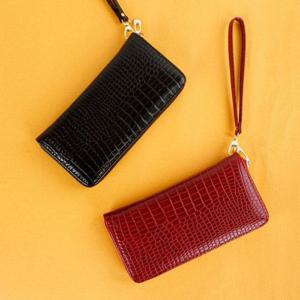 넉넉한수납 여자 지퍼장지갑 손지갑 20대지갑 기념일 (W90323F)