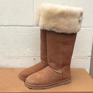 [더구두]뽀송 털안감 스웨이드 어그 롱부츠(3cm)-6012