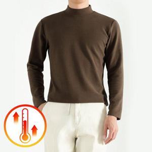 남자티셔츠 남성 목폴라 니트 반폴라 모크넥 긴팔 티셔츠