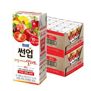매일 썬업 과일야채샐러드 레드 200ml 48팩