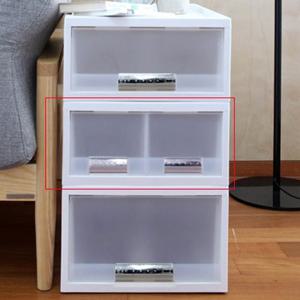 화인 화이트 스텝 서랍박스 36(트윈1단)