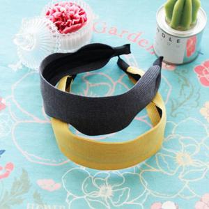 골지 줄무늬 와이드 헤어밴드 머리띠 8colors (WA11849)